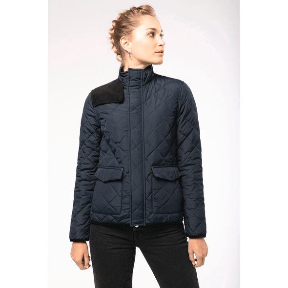 Ladies padded hot sale quilted jackets